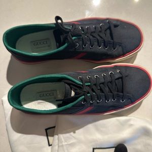 GUCCI Tennis 1977 Cloth Low Trainer - US 10 (UK 9) - Like New!